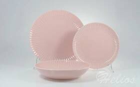 Lubiana Zestaw talerzy dla 6 osób - K70 DAISY Różowa