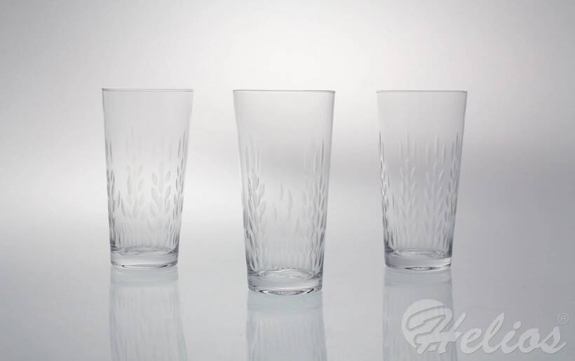 Krosno Glass S.A. HANDMADE / Szklanki zdobione szlifem 350 ml - BEZBARWNE (9613) - zdjęcie główne