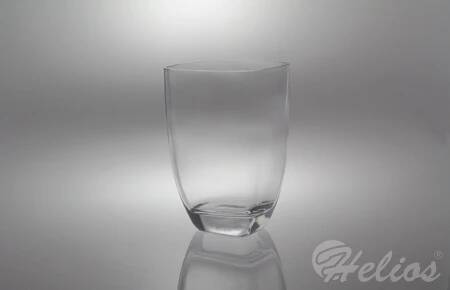 Dzbanek na kwiaty Handmade / Wazon 22 cm  Krosno Glass   Bezbarwny (7217)