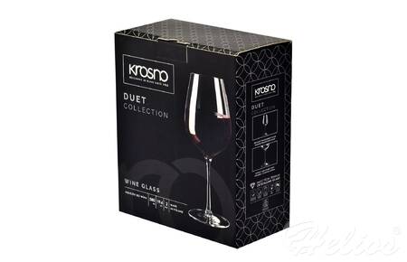 Krosno Glass S.A. Kieliszki do wina czerwonego 580 ml / 2 szt. - DUET (C733)  - zdjęcie duże 2