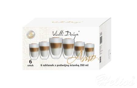 Vialli Design Szklanki z podwójną ścianką 350 ml / 6 szt. - AMO (5455)  - zdjęcie duże 2