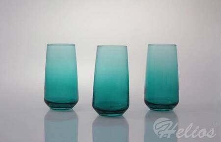 Glasmark Sp. z o.o. Szklanki wysokie 430 ml - Sunset Turkus (W4305252-71)  - zdjęcie duże 2