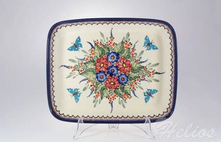 Bolesławiec 149AR / Półmisek 26 x 33 cm - GU-372A  - zdjęcie duże 1