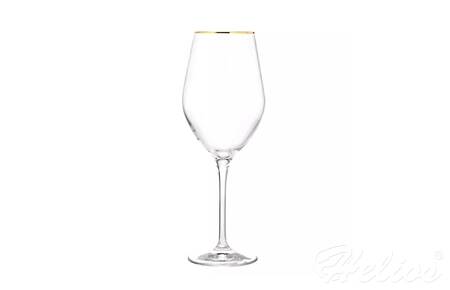 Szklanki Kieliszki do wina 300 ml  Krosno Glass   Splendour Gold (8187)