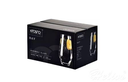 Krosno Glass S.A. Szklanki wysokie 450 ml - Ray (C864)  - zdjęcie duże 2