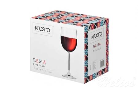 Krosno Glass S.A. Kieliszki do wina 340 ml - Gema (4832)  - zdjęcie duże 1