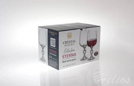 Bohemia Kieliszki kryształowe do wina 230 ml - STERNA (719119)  - zdjęcie duże 3