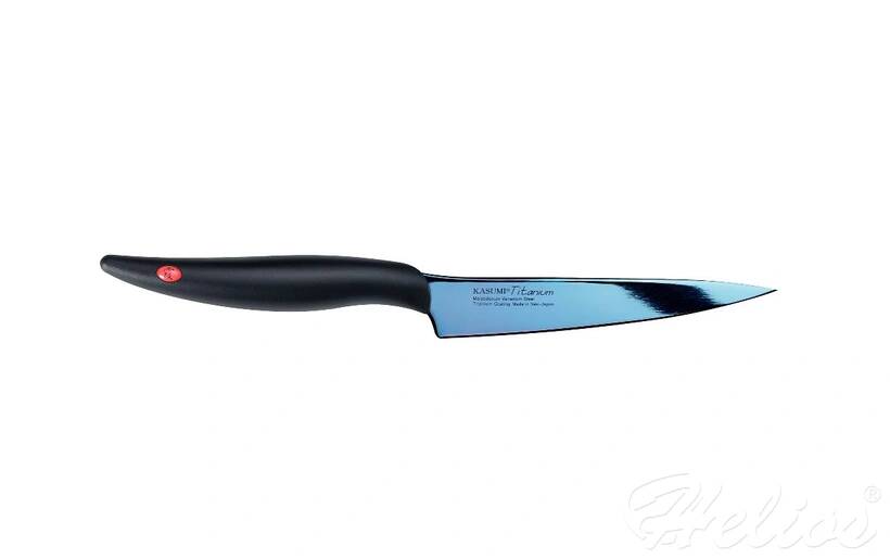 Kasumi Nóż uniwersalny kuty Titanium dł. 12 cm, niebieski (K-22012-B)