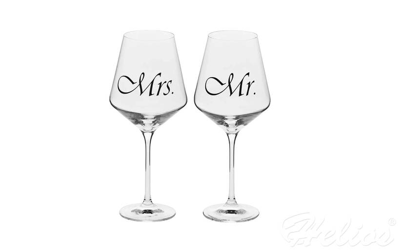 Kieliszki do wina 550 ml - Mr&Mrs/  Avant-Garde DECO