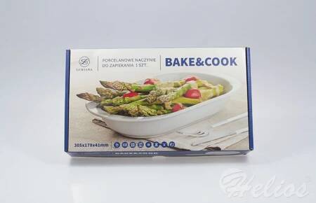 Lubiana Bake&Cook: Naczynie do zapiekania 305 Lubiana (LU1895BC)  - zdjęcie duże 1