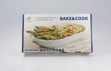 Lubiana Bake&Cook: Naczynie do zapiekania 355 Lubiana (LU1899BC)  - zdjęcie duże 1