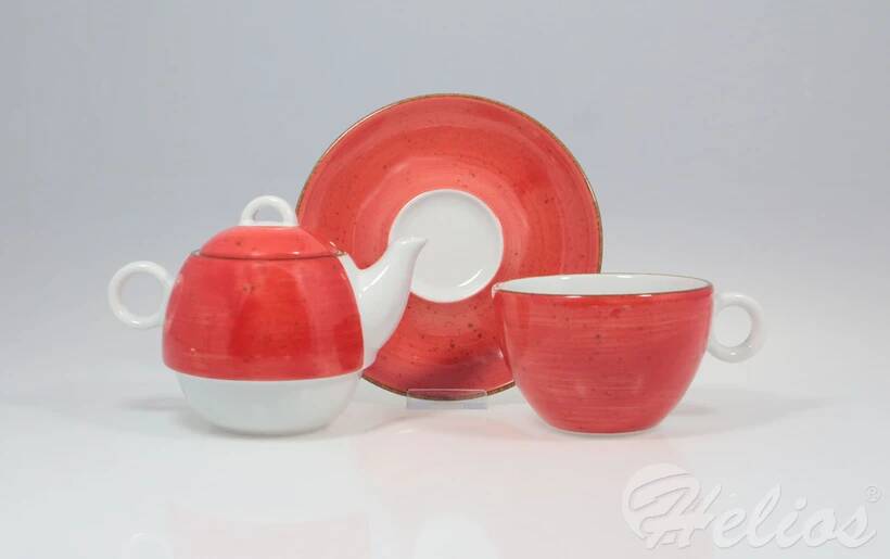 Lubiana Zestaw do herbaty 1/3 - 6630H Bola (czerwony) - zdjęcie główne